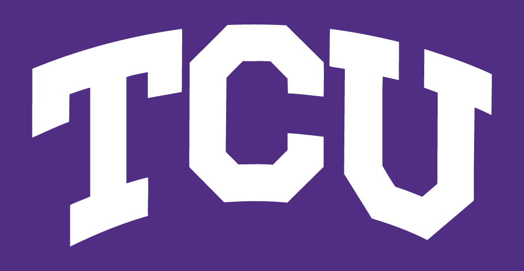 TCU Horned Frogs 1995-Pres Wordmark Logo vinyl decal